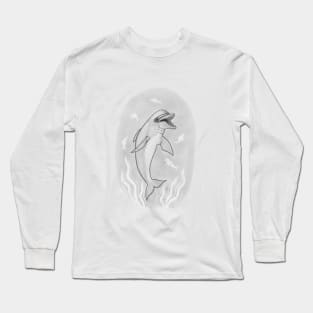 Dolphin spirit animal Long Sleeve T-Shirt